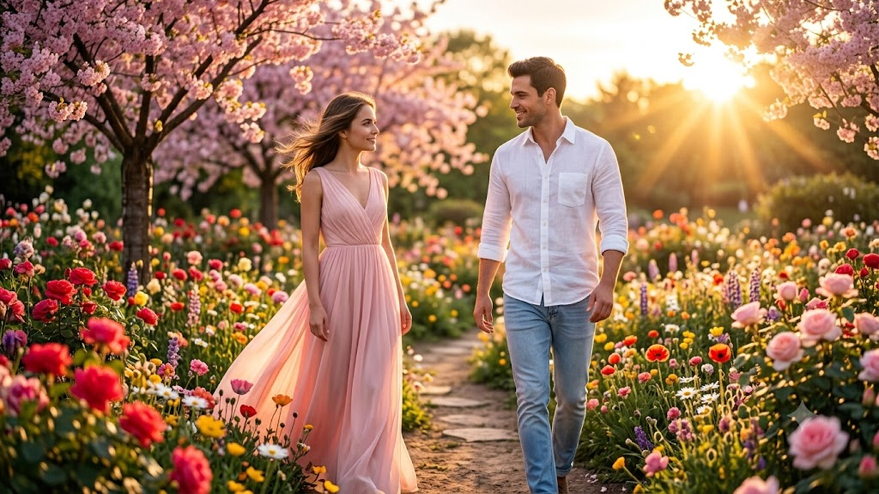 Baby AI Kiss Video Prompt (Meta AI) – Cinematic Romantic Short Video