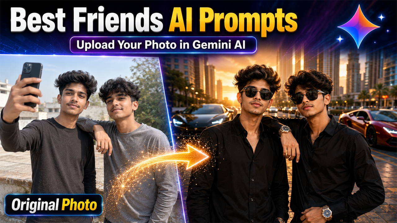 5 Best Gemini AI Best Friends Photo Prompts 2026