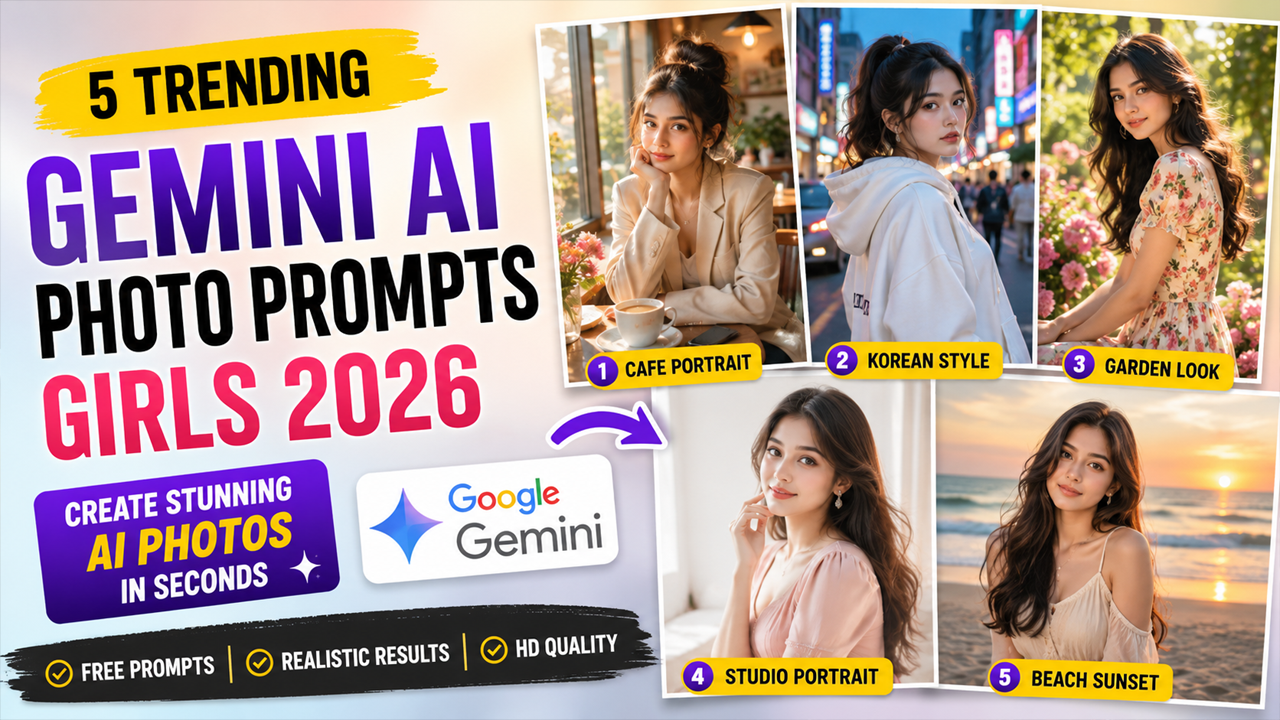 Trending Gemini AI Photo Prompts Girls