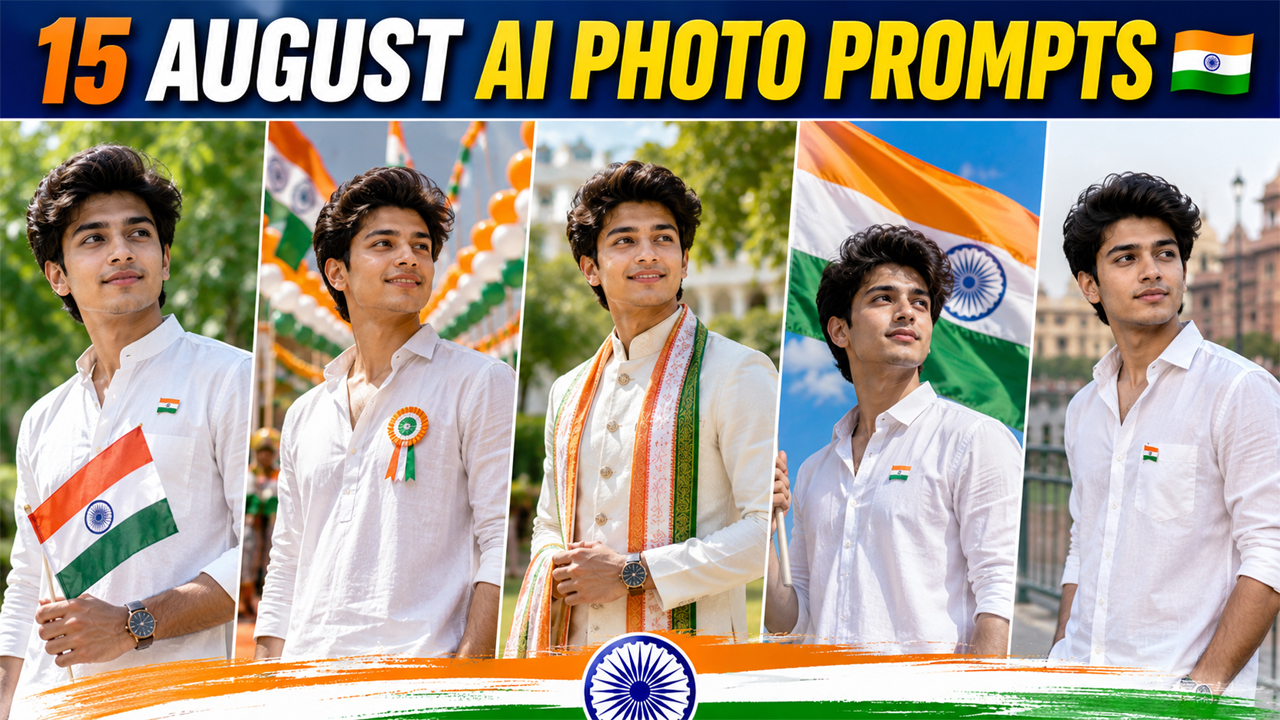 15 August 2025 Photo Independence Day AI Prompts